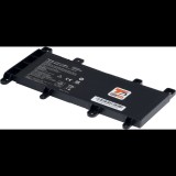 T6 Power pro Asus X756U, F756U, R753U, 5135 mAh, 38 Wh, 2cell, Li-pol (NBAS0182)