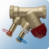 TA, Heimeier TA TBV-C 25 fan-coil szabályzó és beszabályozó ferdeszelep, 1"