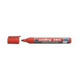 Tábla- és flipchart marker, 1,5-3 mm, kúpos, edding "360", piros 4-360002