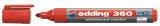 Tábla- és flipchart marker, 1,5-3 mm, kúpos, EDDING 360, piros (TED36021)