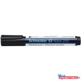 Tábla- és flipchart marker 2-5mm, vágott végû Schneider Maxx 293 fekete