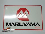 Tábla Maruyama fém 25*16