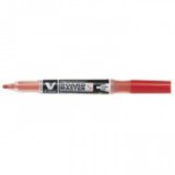 Táblamarker, 1,3 mm, EF, kúpos, PILOT "V-Board Master S", piros