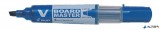 Táblamarker, 2,2-5,2 mm, vágott, PILOT "V-Board Master", kék