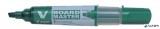 Táblamarker, 2,2-5,2 mm, vágott, PILOT "V-Board Master", zöld
