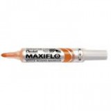 Táblamarker, 2,5 mm, kúpos, PENTEL "Maxiflo MWL5M", narancs