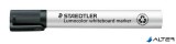 Táblamarker, 2-5 mm, vágott, STAEDTLER "Lumocolor® 351 B", fekete