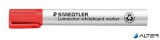 Táblamarker, 2-5 mm, vágott, STAEDTLER "Lumocolor® 351 B", piros