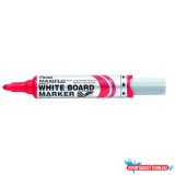 Táblamarker 2,5mm, kerek hegyû, Pentel Maxiflo piros