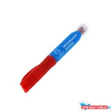 Táblamarker 3mm, kerek, cserélhető betétes, Bluering piros