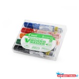 Táblamarker készlet, 2,3mm, kerek hegyű, medium V-Board Pilot 5 klf. szín