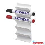 Táblamarker tartó mágneses 6 db marker tárolására alkalmas Franken fehér