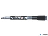 Táblamarker, törlőkupakkal, 1,3 mm, EF, kúpos, PILOT 'V-Board Master S', fekete