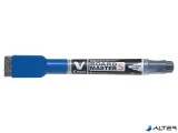 Táblamarker, törlőkupakkal, 1,3 mm, EF, kúpos, PILOT 'V-Board Master S', kék