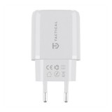 Tactical Base Plug Dual gyorstöltő adapter USB-A+ USB-C, 20W,fehér