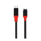 Tactical Recce 3:20 kábel Garmin készülékhez USB-C fekete/piros