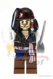 Taiguhui Technology Co. Ltd Karib-tenger kalózai - Jack Sparrow jellegű mini figura