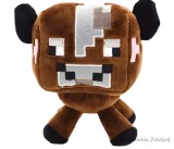Takara TOMY Minecraft - Barna tehén jellegű plüss 18 cm