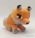 Takara TOMY Minecraft jellegű plüss róka 18 cm