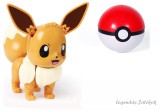 Takara TOMY Pokemon labdába zárható Eevee jellegű figura 10 cm