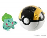 Takara TOMY Pokemon labdába zárható mini Bulbasaur jellegű figura