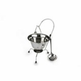 Tálaló bogrács készlet 3 db-os rozsdamentes (11432)