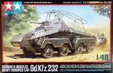Tamiya Tamiya German 8-Wheeled Heavy Armored Car Sd.Kfz.232 1:48 makett harcjármű (300032574)