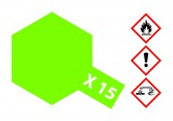 Tamiya Tamiya X-15 Light Green Gloss 23ml makett festék (300081015)