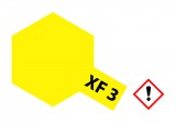 Tamiya Tamiya XF-3 Flat Yellow 23ml makett festék (300081303)