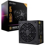 TÁP EVGA SuperNOVA 550 GA, 80 Plus Gold 550W, Fully Modular (220-GA-0550-X2) - Tápegység