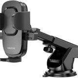 Tapadókorongos autós telefontartó Borofone BH60 Dainty fekete