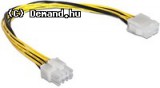 Tápkábel 8 pin EPS hosszabit 30cm Delock 83342