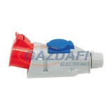 TAREL TR-175 Ipari felüleTAREL TRe szerelhető kombinált dugalj, 16A, 400V 3P+N+F és 230V 2P+F aljzat, IP44