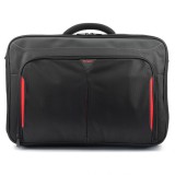 Targus Classic+ 17-18" Clamshell Laptop Bag Black/Red CN418EU