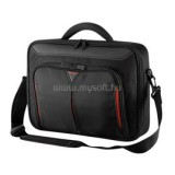 Targus Classic+ 17-18" Clamshell Laptop Bag -(fekete/piros) (CN418EU)