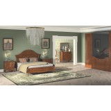 Tarocco Vaccari Divinity hálószoba - választható színben, 165x205 cm ággyal, 4-ajtós szekrénnyel