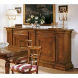 Tarocco Vaccari TV-Credenze intarziás 2-ajtós tálalószekrény 2 fiókkal