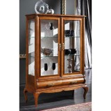 Tarocco Vaccari TV-Vetrine 2-ajtós vitrines kisszekrény 1 fiókkal