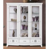 Tarocco Vaccari TV-Vetrine 3-ajtós vitrines szekrény 3 fiókkal