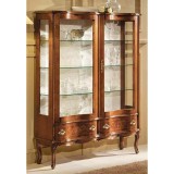 Tarocco Vaccari Verde 2-ajtós vitrines kisszekrény 2 fiókkal