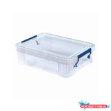 Tároló doboz, mûanyag 2,3 liter, Fellowes(R) ProStore átlátszó