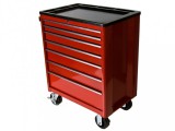 Taron gurulós szerszámos szekrény, 7 fiókos, felső tálcával, 27" (TBR3007BP-X)