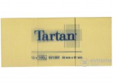 Tartan 38x51 öntapadós jegyzettömb