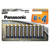 Tartós elem Panasonic AA 1.5V alkáli 10 db-os
