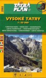 TatraPlan: TP2502 Vysoké Tatry (Magas-Tátra) turistatérkép (szlovák nyelvű) - könyv