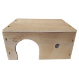 Tatti Rágcsáló ház hörcsögnek lapostetős 15x11xh7,2cm