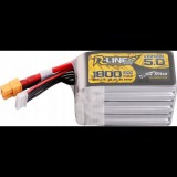 Tattu R-Line Version 5.0 1800mAh 22.2V 150C 6S Lipo Battery Pack with XT60 Plug (49052-0)