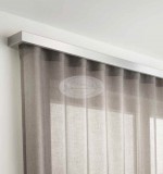 Taurus 2 sínes ezüstmetál színű előlapos fa karnis oldalfalra