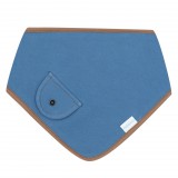 Tavaszi nyakba való baba kendő New Baby Special One kék, M