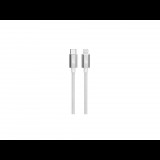 TB AKTBXKUAMFICS1V USB-C apa - Lightning apa 2.0 Adat és töltő kábel - Ezüst (1m) (AKTBXKUAMFICS1V)
